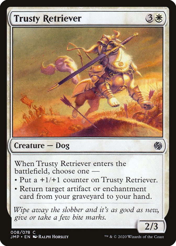 Trusty Retriever [Jumpstart] | Jomio and Rueliete's Cards and Comics