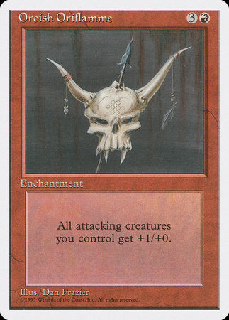 Orcish Oriflamme [Fourth Edition] | Jomio and Rueliete's Cards and Comics