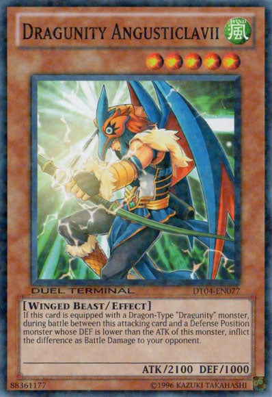Dragunity Angusticlavii [DT04-EN077] Common | Jomio and Rueliete's Cards and Comics