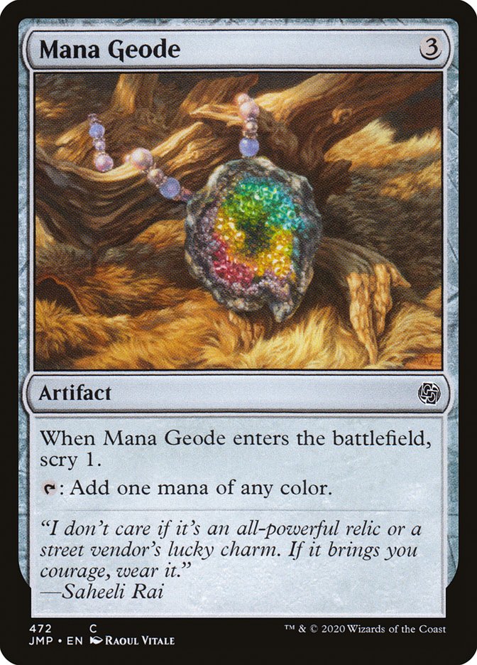 Mana Geode [Jumpstart] | Jomio and Rueliete's Cards and Comics