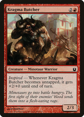 Kragma Butcher [Born of the Gods] | Jomio and Rueliete's Cards and Comics