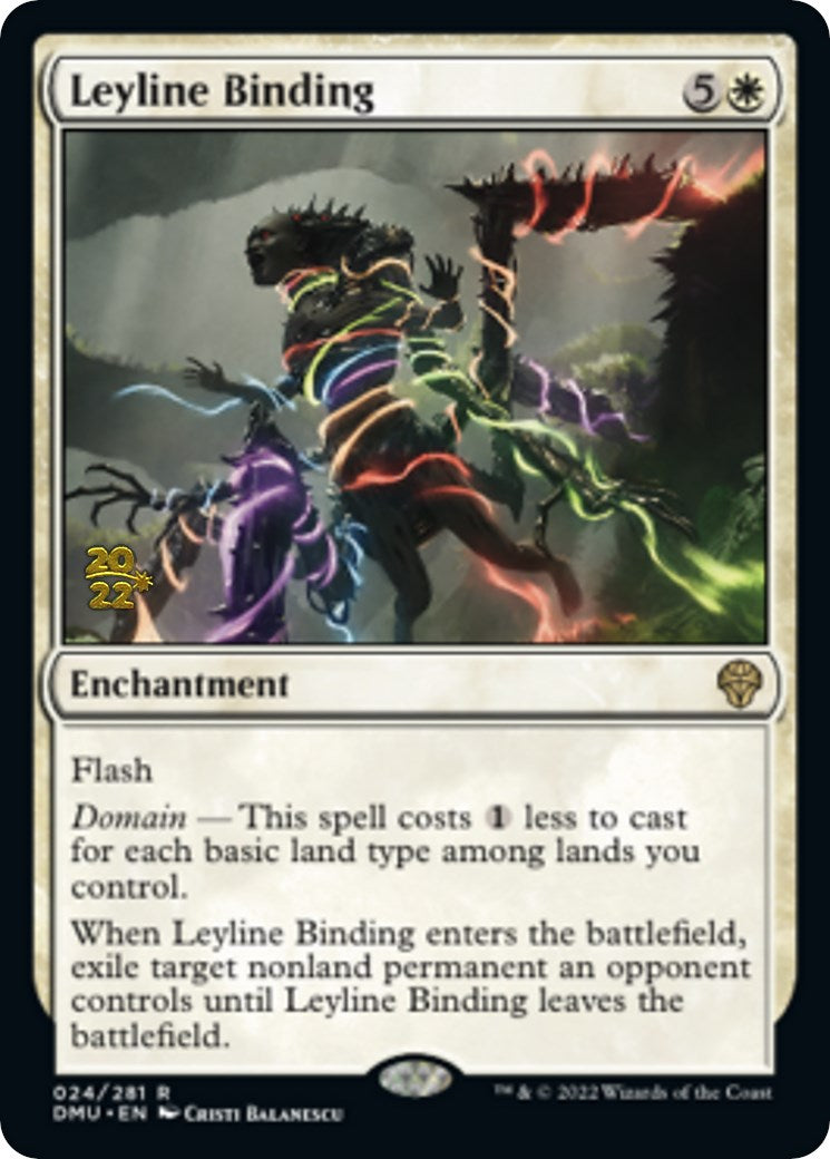 Leyline Binding [Dominaria United Prerelease Promos] | Jomio and Rueliete's Cards and Comics