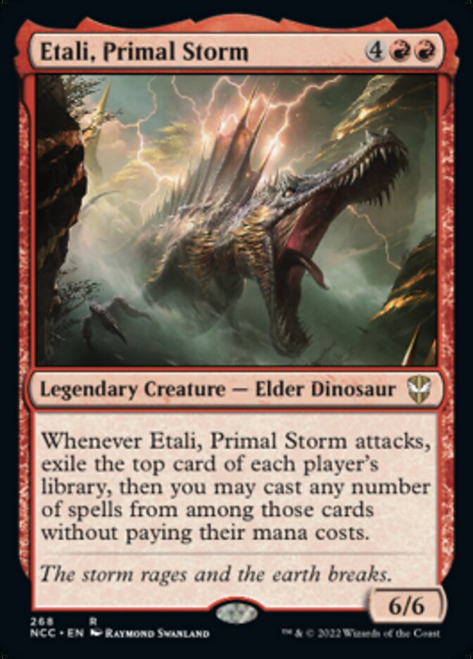 Etali, Primal Storm [Streets of New Capenna Commander] | Jomio and Rueliete's Cards and Comics
