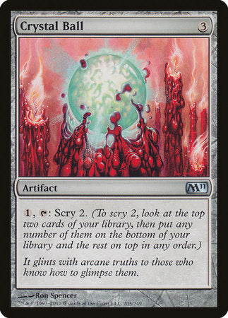 Crystal Ball [Magic 2011] | Jomio and Rueliete's Cards and Comics