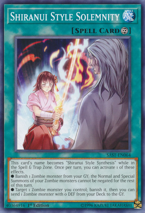 Shiranui Style Solemnity [SAST-EN064] Common | Jomio and Rueliete's Cards and Comics