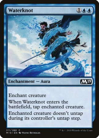 Waterknot [Core Set 2019] | Jomio and Rueliete's Cards and Comics