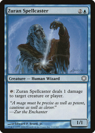 Zuran Spellcaster [Coldsnap Theme Decks] | Jomio and Rueliete's Cards and Comics