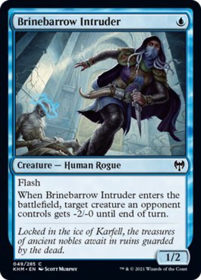 Brinebarrow Intruder [Kaldheim] | Jomio and Rueliete's Cards and Comics