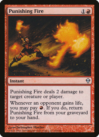 Punishing Fire [Zendikar] | Jomio and Rueliete's Cards and Comics