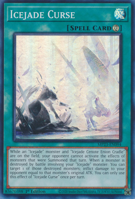 Icejade Curse [MP23-EN094] Super Rare | Jomio and Rueliete's Cards and Comics