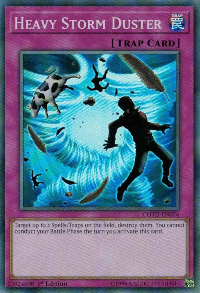 Heavy Storm Duster [COTD-EN076] Super Rare | Jomio and Rueliete's Cards and Comics