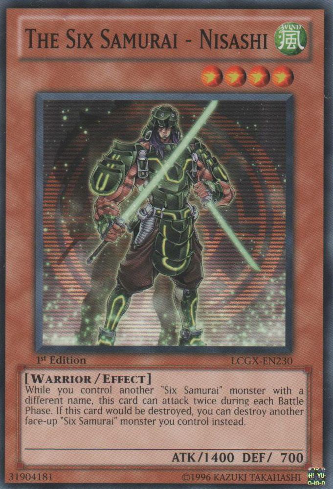 The Six Samurai - Nisashi [LCGX-EN230] Common | Jomio and Rueliete's Cards and Comics