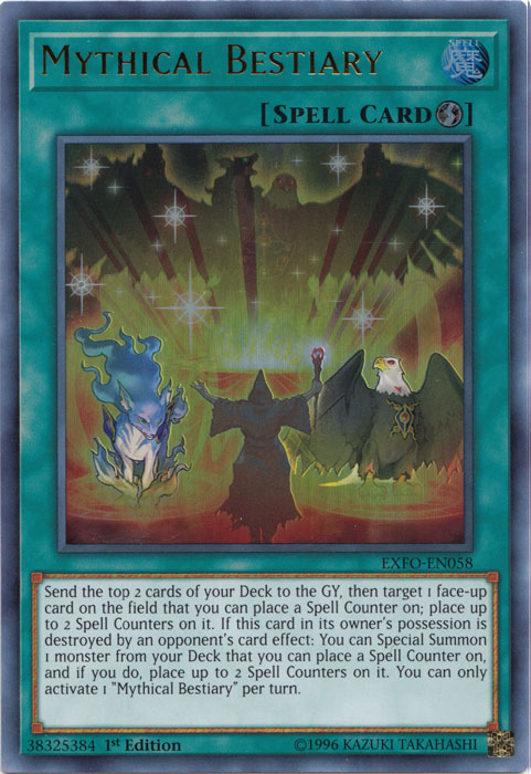 Mythical Bestiary [EXFO-EN058] Ultra Rare | Jomio and Rueliete's Cards and Comics