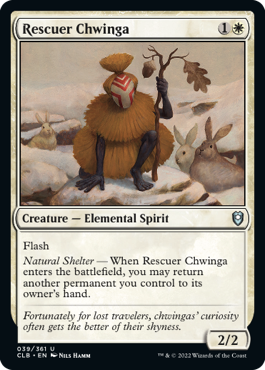 Rescuer Chwinga [Commander Legends: Battle for Baldur's Gate] | Jomio and Rueliete's Cards and Comics