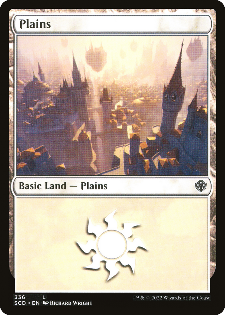Plains (336) [Starter Commander Decks] | Jomio and Rueliete's Cards and Comics