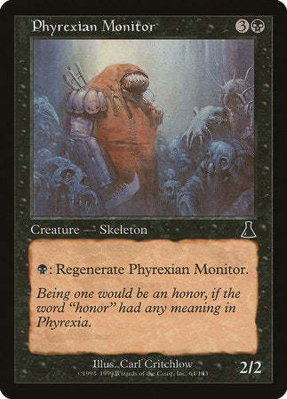Phyrexian Monitor [Urza's Destiny] | Jomio and Rueliete's Cards and Comics