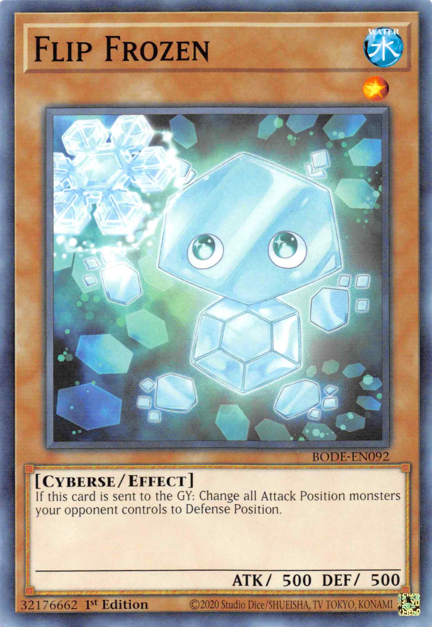 Flip Frozen [BODE-EN092] Common | Jomio and Rueliete's Cards and Comics