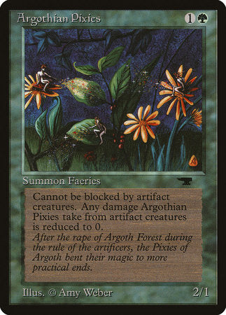 Argothian Pixies [Antiquities] | Jomio and Rueliete's Cards and Comics