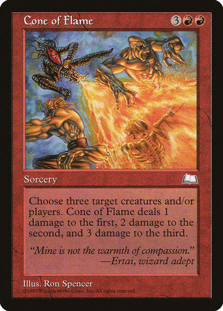 Cone of Flame [Weatherlight] | Jomio and Rueliete's Cards and Comics