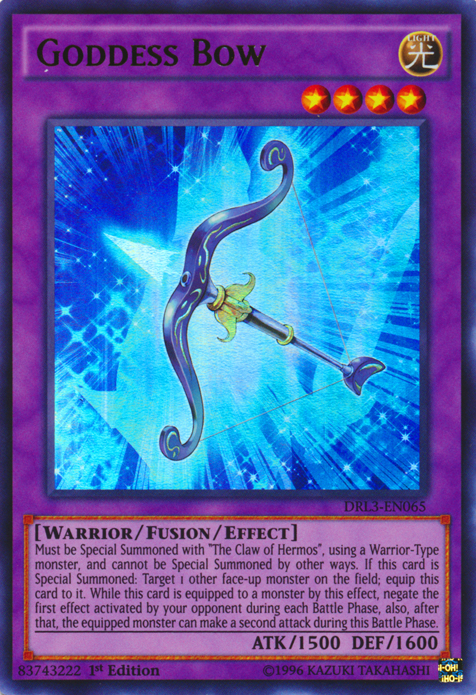 Goddess Bow [DRL3-EN065] Ultra Rare | Jomio and Rueliete's Cards and Comics