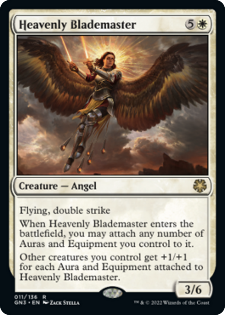 Heavenly Blademaster [Game Night: Free-for-All] | Jomio and Rueliete's Cards and Comics