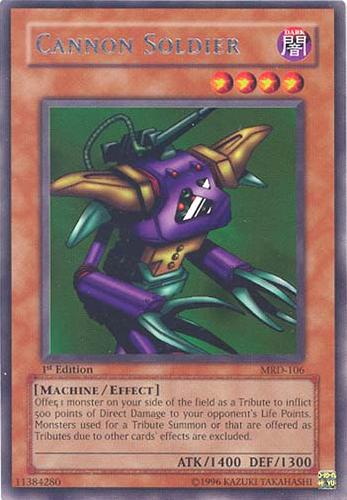 Cannon Soldier [MRD-106] Rare | Jomio and Rueliete's Cards and Comics