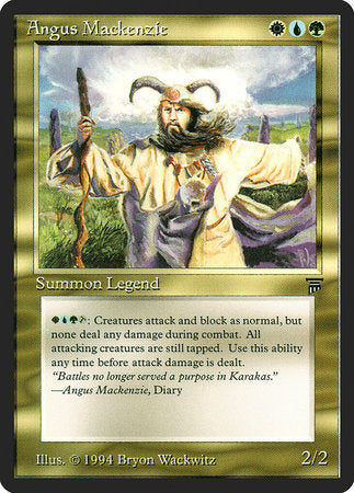 Angus Mackenzie [Legends] | Jomio and Rueliete's Cards and Comics