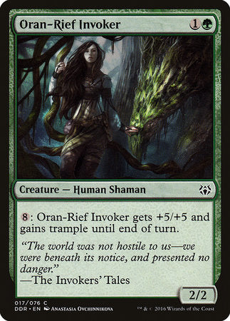 Oran-Rief Invoker [Duel Decks: Nissa vs. Ob Nixilis] | Jomio and Rueliete's Cards and Comics
