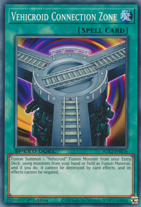 Vehicroid Connection Zone [SGX2-ENB16] Common | Jomio and Rueliete's Cards and Comics