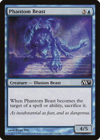 Phantom Beast [Magic 2011] | Jomio and Rueliete's Cards and Comics