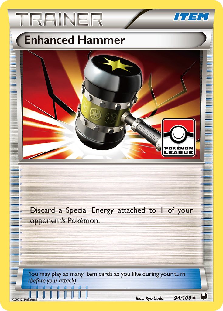 Enhanced Hammer (94/108) [Black & White: Dark Explorers] | Jomio and Rueliete's Cards and Comics