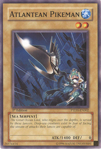 Atlantean Pikeman [PTDN-EN002] Common | Jomio and Rueliete's Cards and Comics
