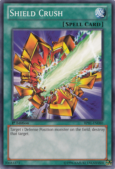 Shield Crush [BP01-EN080] Common | Jomio and Rueliete's Cards and Comics