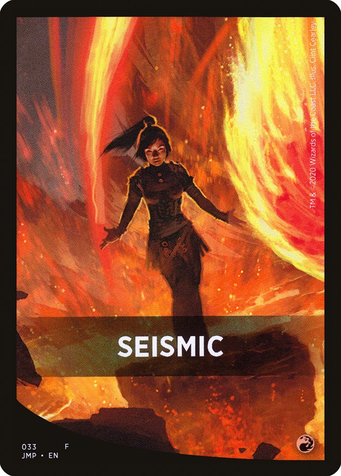 Seismic [Jumpstart Front Cards] | Jomio and Rueliete's Cards and Comics