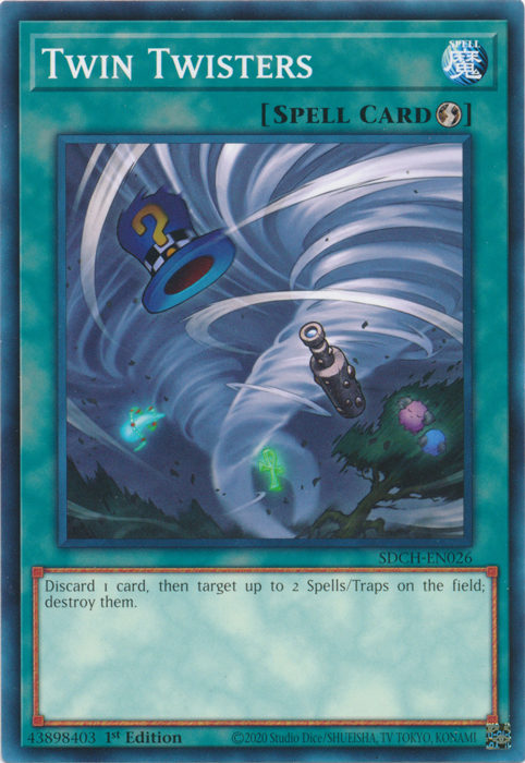 Twin Twisters [SDCH-EN026] Common | Jomio and Rueliete's Cards and Comics
