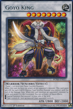 Goyo King [BOSH-EN051] Rare | Jomio and Rueliete's Cards and Comics