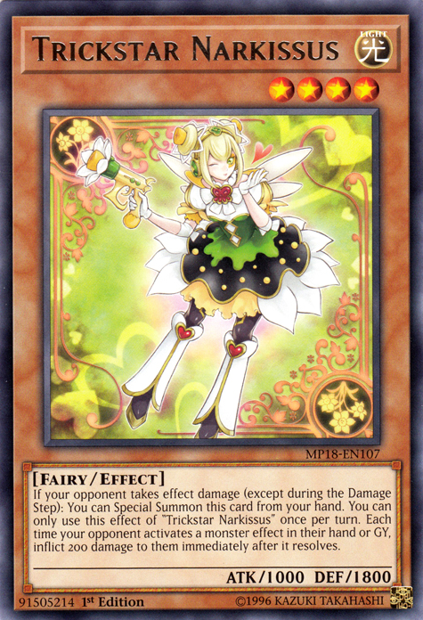 Trickstar Narkissus [MP18-EN107] Rare | Jomio and Rueliete's Cards and Comics