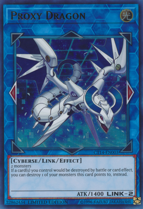 Proxy Dragon [CT14-EN003] Ultra Rare | Jomio and Rueliete's Cards and Comics