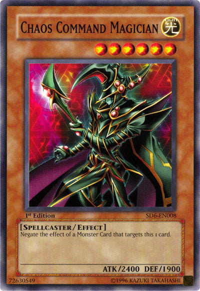 Chaos Command Magician [SD6-EN008] Common | Jomio and Rueliete's Cards and Comics