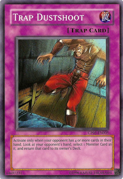 Trap Dustshoot [CP05-EN005] Super Rare | Jomio and Rueliete's Cards and Comics