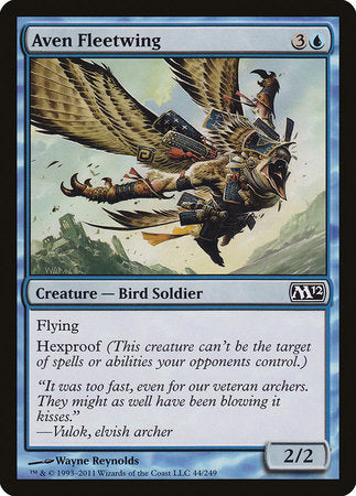 Aven Fleetwing [Magic 2012] | Jomio and Rueliete's Cards and Comics