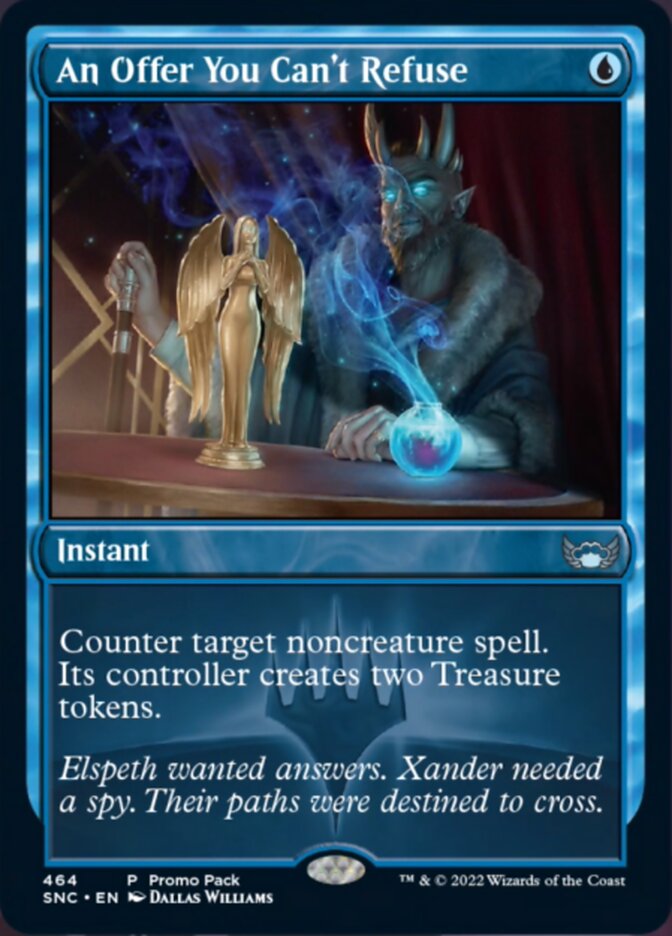 An Offer You Can't Refuse (Promo Pack) [Streets of New Capenna] | Jomio and Rueliete's Cards and Comics