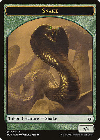 Snake Token [Hour of Devastation Tokens] | Jomio and Rueliete's Cards and Comics