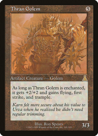 Thran Golem [Urza's Destiny] | Jomio and Rueliete's Cards and Comics