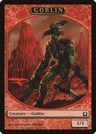 Goblin Token [Return to Ravnica Tokens] | Jomio and Rueliete's Cards and Comics