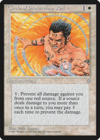 Circle of Protection: Red [Ice Age] | Jomio and Rueliete's Cards and Comics