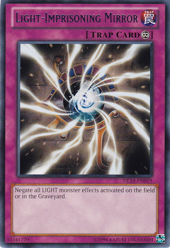 Light-Imprisoning Mirror (Blue) [DL14-EN019] Rare | Jomio and Rueliete's Cards and Comics