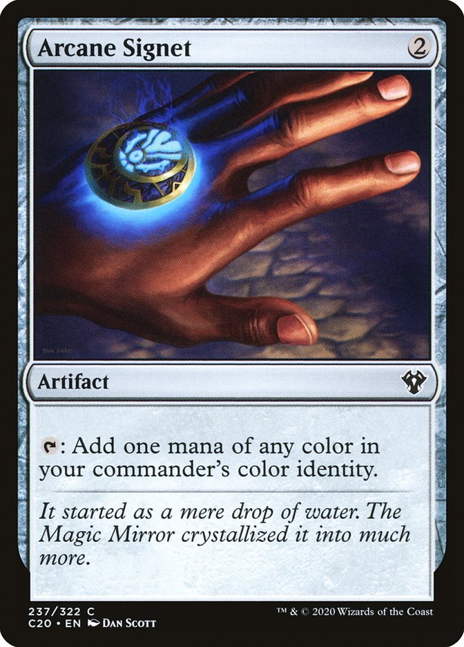 Arcane Signet [Commander 2020] | Jomio and Rueliete's Cards and Comics
