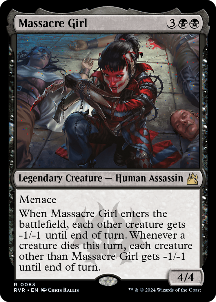 Massacre Girl [Ravnica Remastered] | Jomio and Rueliete's Cards and Comics