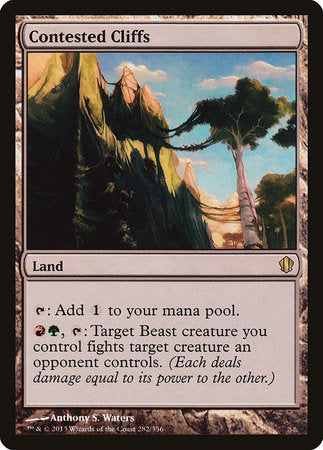Contested Cliffs [Commander 2013] | Jomio and Rueliete's Cards and Comics